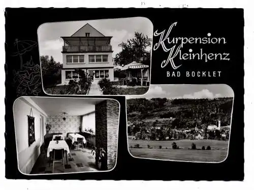 8733 BAD BOCKLET, Kurpension Kleinherz, 1966