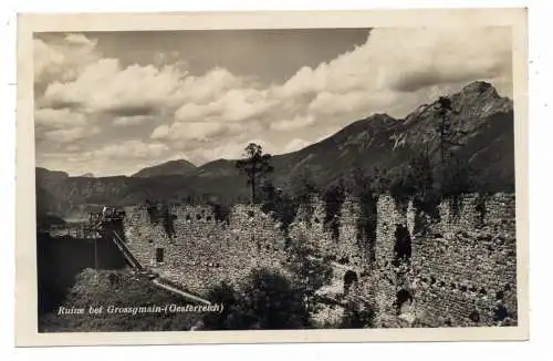 A 5084 GROSSGMAIN, Ruine bei Großgmain, Verlag Fiala