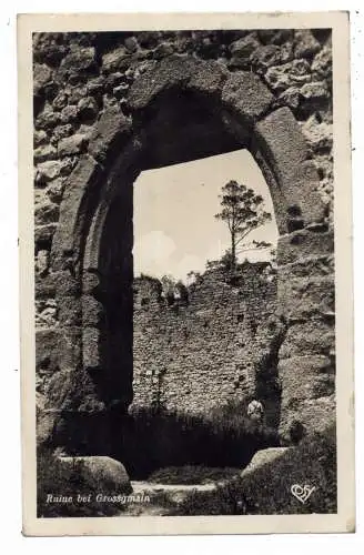 A 5084 GROSSGMAIN, Ruine bei Großgmain, Verlag Fiala, 1933