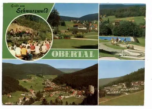 7292 BAIERSBRONN - OBERTAL, Gruss aus..., Minigolf
