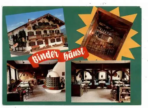 [Ansichtskarte] 8221 INZELL, Landgasthof BinderHäusl. 