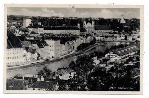 [Ansichtskarte] A 4400 STEYR, Gesamtansicht, 1940, Feldpost. 