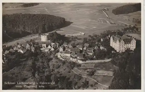 [Ansichtskarte] 6145 LINDENFELS, Luftaufnahme, 193... 