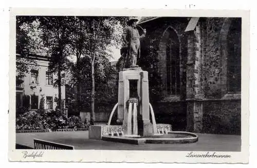 [Ansichtskarte] 4800 BIELEFELD, Leineweberbrunnen. 