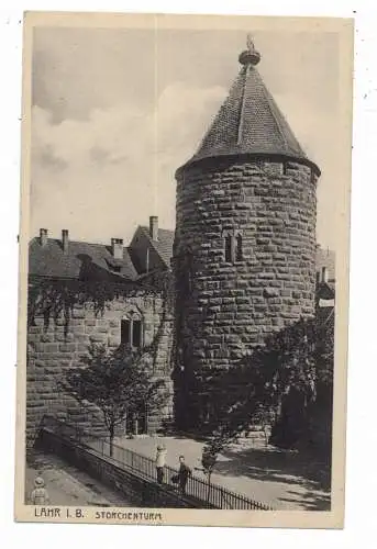 7630 LAHR, Storchenturm, 1930, Verlag Metz