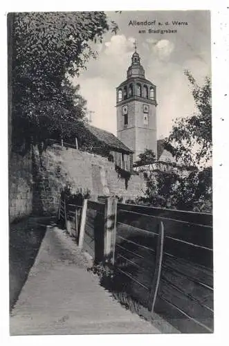 3437 BAD SOODEN - ALLENDORF (Werra), Am Stadtgraben, Verlag Fischer