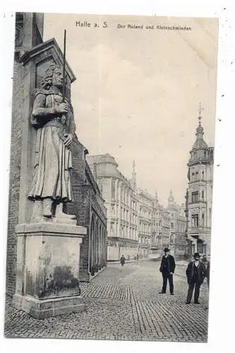 [Ansichtskarte] 0-4000 HALLE / Saale, ROLAND und Kleinschmieden, Verlag Knackstedt & Näther. 