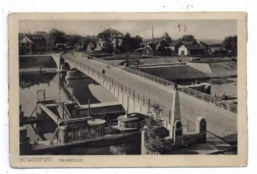 8720 SCHWEINFURT, Mainbrücke