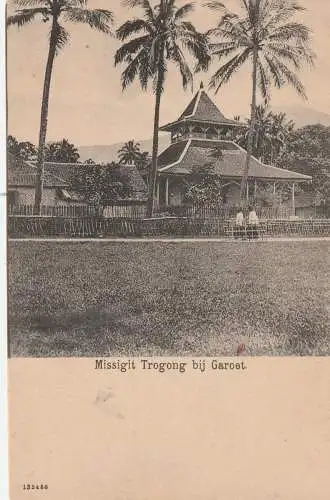 [Ansichtskarte] INDONESIA - JAVA - GARUT / GAROET, Missigit Trogong. 