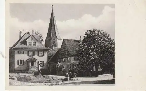 7181 KRESSBERG - MARKTLUSTENAU, Dorfansicht