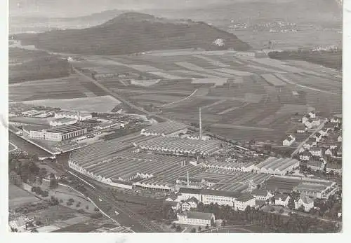 7702 GOTTMADINGEN, Landmaschinenfabrik Fahr, Luftaufnahme