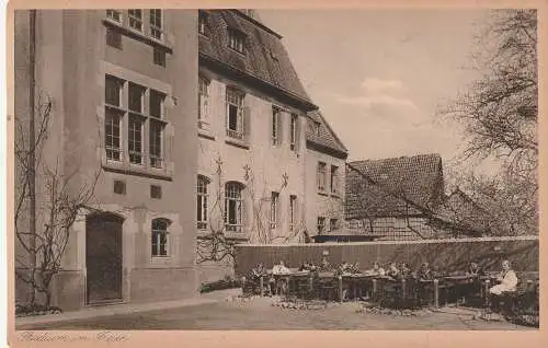 [Ansichtskarte] 0-5630 HEILIGENSTADT, Pensionat zur hl. Familie, Bergkloster, Aussenansicht. 