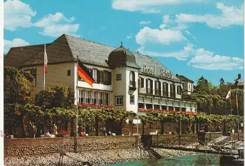 [Ansichtskarte] 5463 UNKEL, Rheinhotel Schulz. 