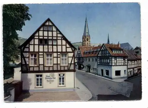 [Ansichtskarte] 5483 BAD NEUENAHR - AHRWEILER, Hotel Deutscher Hof. 