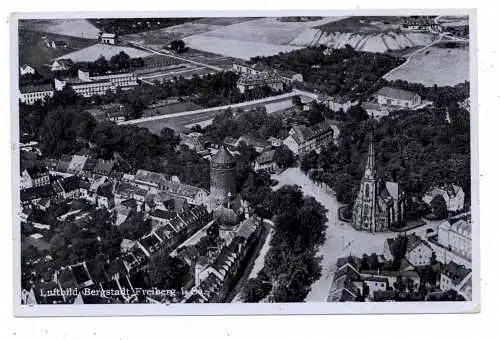 [Ansichtskarte] 0-9200 FREIBERG, Luftaufnahme 1934. 