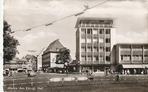 4130 MOERS, Am Königlichen Hof, 1962, leichte Druckstelle