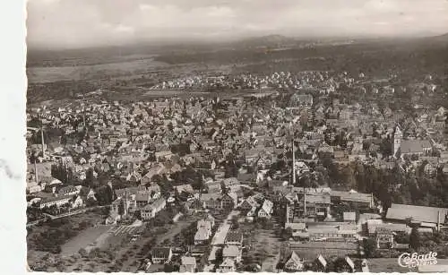 4532 METTINGEN, Luftaufnahme 1954