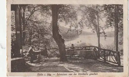 [Ansichtskarte] 2410 MÖLLN, Hotel Waldhalle am Schmalsee, 1926. 