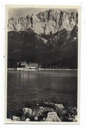 [Ansichtskarte] 8100 GARMISCH  PARTENKIRCHEN, Eibsee. 