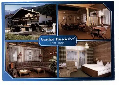 [Ansichtskarte] A 6572 FLIERSCH am Arlberg, Gasthof Passeirhof. 