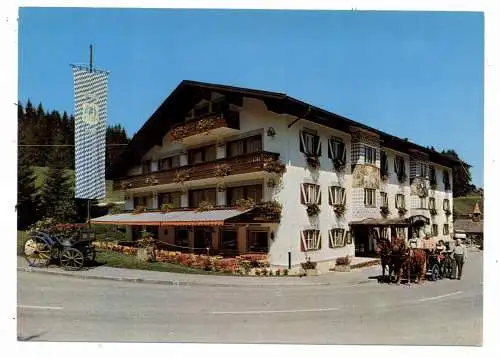 [Ansichtskarte] 8221 INZELL, Gasthof Schmelz. 