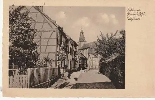 [Ansichtskarte] 5169 HEIMBACH, Teigstrasse, Verlag Fischer. 