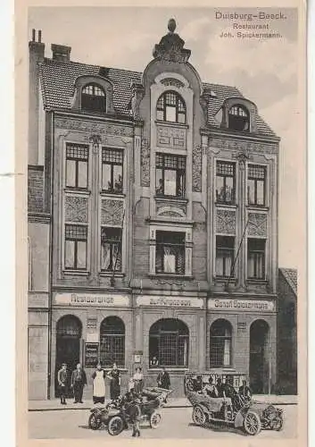 [Ansichtskarte] 4100 DUISBURG - BEECK, Restaurant Spickermann. 