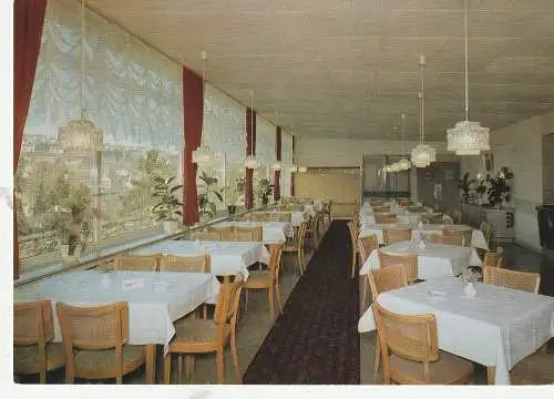 [Ansichtskarte] 5358 BAD MÜNSTEREIFEL, Burggaststätten, Innenansicht. 