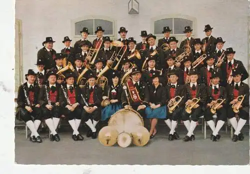 [Ansichtskarte] A 5662 BRUCK an der Grossglocknerstrasse, Trachtenkapelle. 