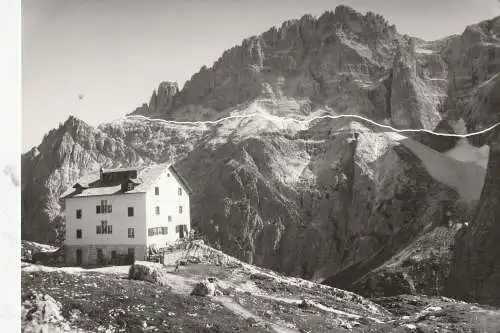 [Ansichtskarte] I 39030 SEXTEN, Rifugio Zsigmondy Comici - Berghütte. 