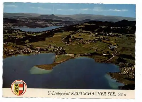 [Ansichtskarte] A 9074 KEUTSCHACHER SEE, Luftaufnahme. 