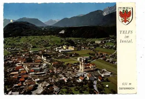 [Ansichtskarte] A 6410 TELFS, Luftaufnahme. 