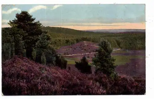 3045 BISPINGEN - WILSEDE, Totengrund, Landpoststempel "Garstedt Winsen (Luhe) Land", 1930