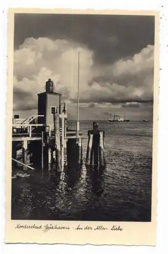 [Ansichtskarte] 2190 CUXHAVEN, An der Alten Liebe, Verlag Waldmann. 