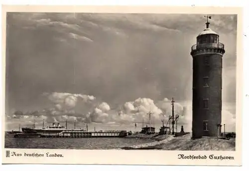 [Ansichtskarte] 2190 CUXHAVEN, Leuchtturm an der Alten Liebe /Lighthouse / Vuurtoren / Phare / Fyr, Verlag Fangmeier. 