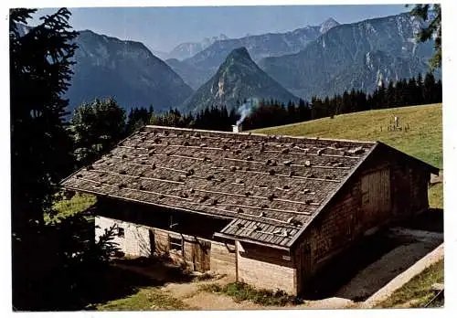 [Ansichtskarte] 8221 INZELL, Bäckeralm. 