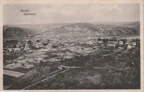 [Ansichtskarte] 5463 UNKEL, Blick aus dem Westerwald, 1919. 