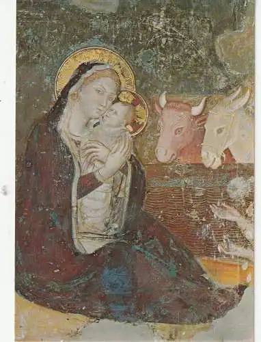 [Ansichtskarte] KRIPPE / CRIP / CULLA - Assisi, Muttergottes mit dem Jesukind. 