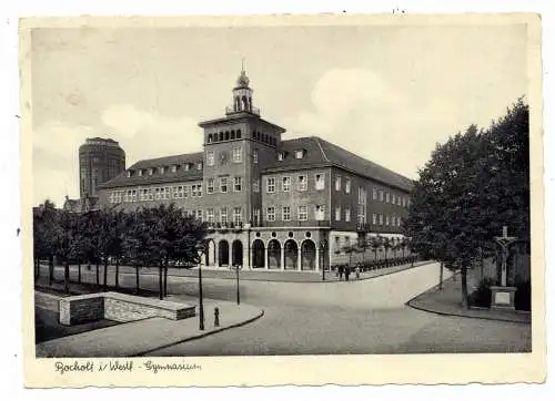 [Ansichtskarte] 4290 BOCHOLT, Gymnasium, 195... 