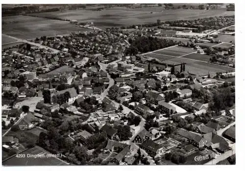 [Ansichtskarte] 4236 HAMMINKELN - DINGDEN, Luftaufnahme. 
