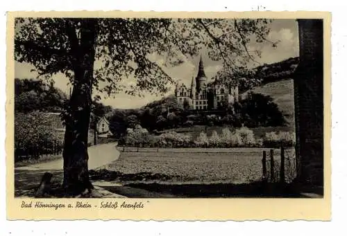 [Ansichtskarte] 5462 BAD HÖNNINGEN, Schloß Arenfels und Umgebung. 