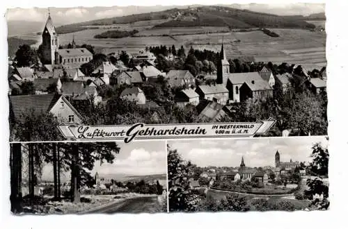 [Ansichtskarte] 5240 BETZDORF - GEBHARDSHAIN, 3 Ansichten 1967. 