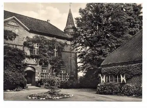 [Ansichtskarte] 4170 GELDERN - WALBECK, Schloß Walbeck, Haupteingang. 