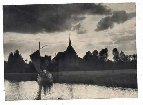 [Ansichtskarte] 4236 HAMMINKELN - MARIENTHAL, Partie an der Issel. 