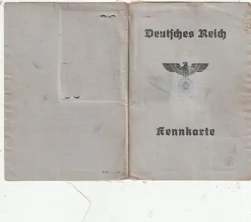 KENNKARTE / PERSONALAUSWEIS