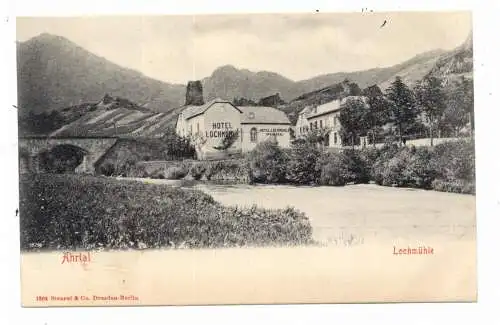 [Ansichtskarte] 5486 ALTENAHR - MAYSCHOSS, Hotel Lochmühle an der Ahr, ca. 1900, Verlag Stengel. 