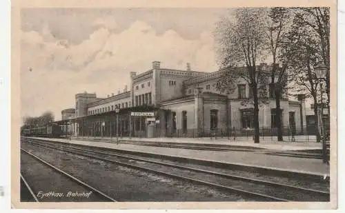 OSTPREUSSEN - EYDKAU - EYDTKUHNEN, Bahnhof, Verlag Klutke (1938-1945)