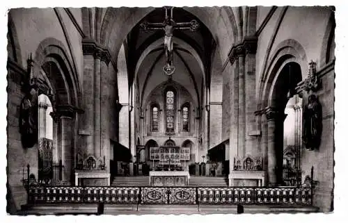 4500 OSNABRÜCK, Dom, Innenansicht, 1959