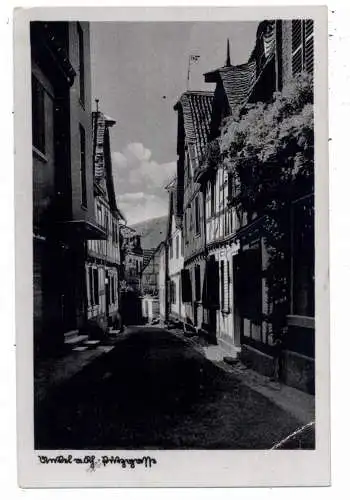[Ansichtskarte] 5463 UNKEL, Pützgasse, 1941, Druckstelle. 