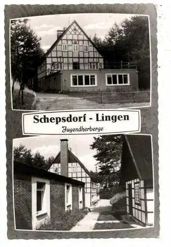 [Ansichtskarte] 4450 LINGEN - SCHEPSDORF, Jugendherberge. 